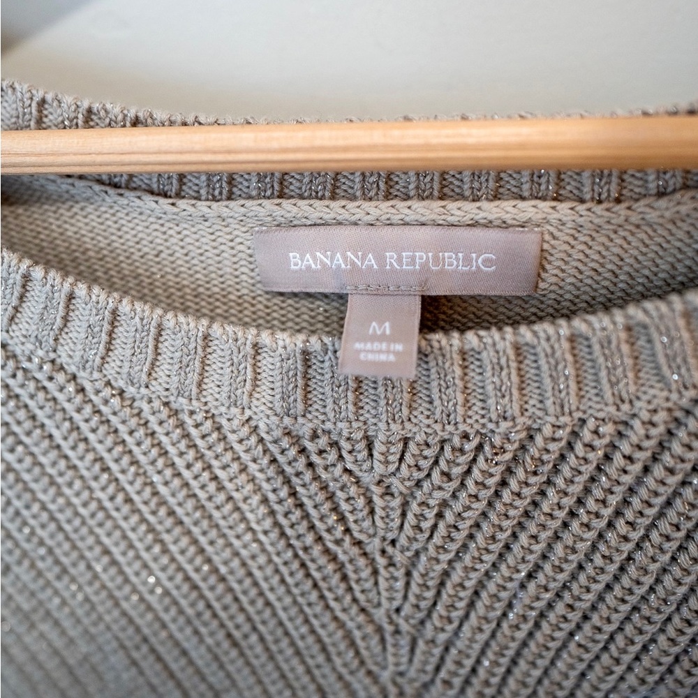 Banana Republic Lurex  Sweater - Picture 2 of 4